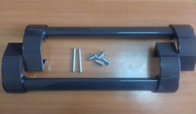 Ручка прямая офисная DF-07 коричневая